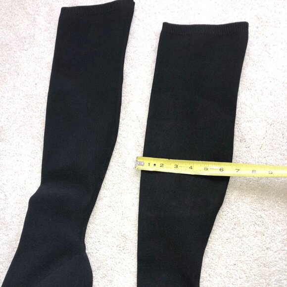 Like New - Aldo Crulla Over-The-Knee Boots In Black Stretch Knit Size 7 - Picture 13 of 16